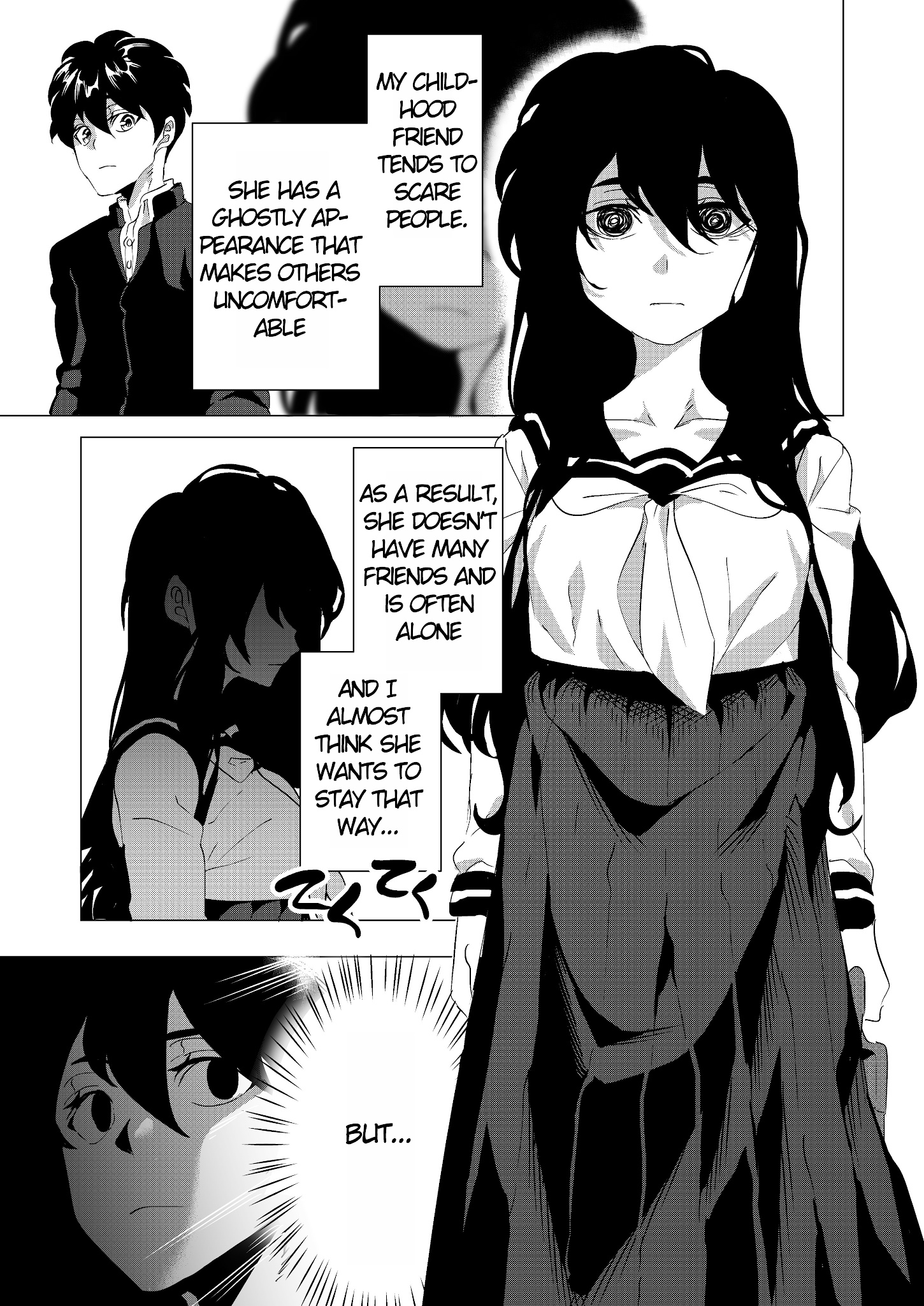 A Story About A Creepy Girl Smile - Chapter 2