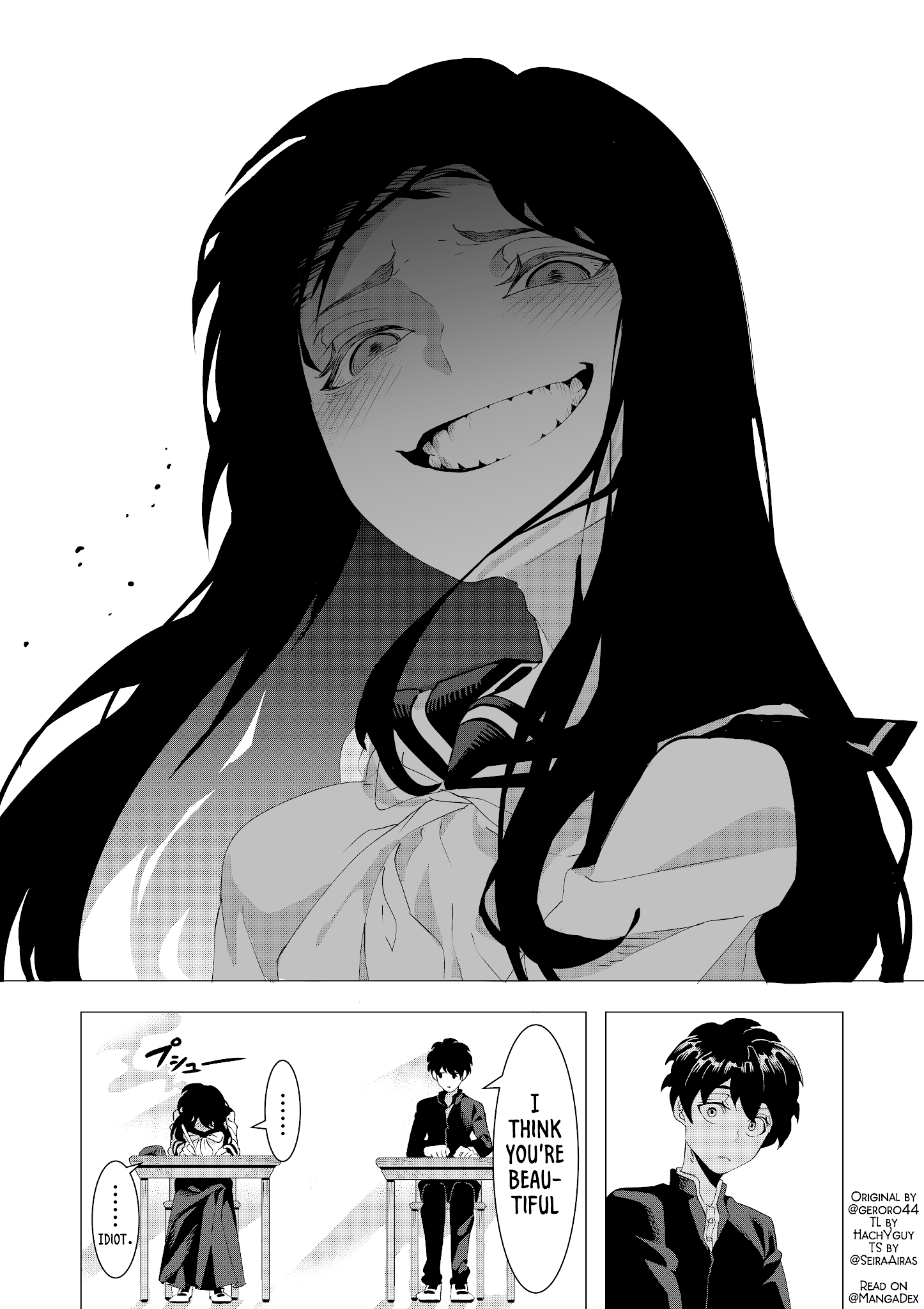 A Story About A Creepy Girl Smile - Chapter 1