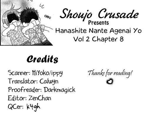 Hanashite Nante Agenai Yo - Vol.2 Chapter 8