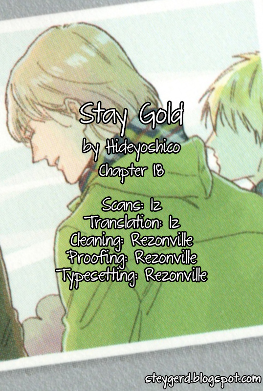 Stay Gold (Hideyoshico) - Vol.4 Chapter 18