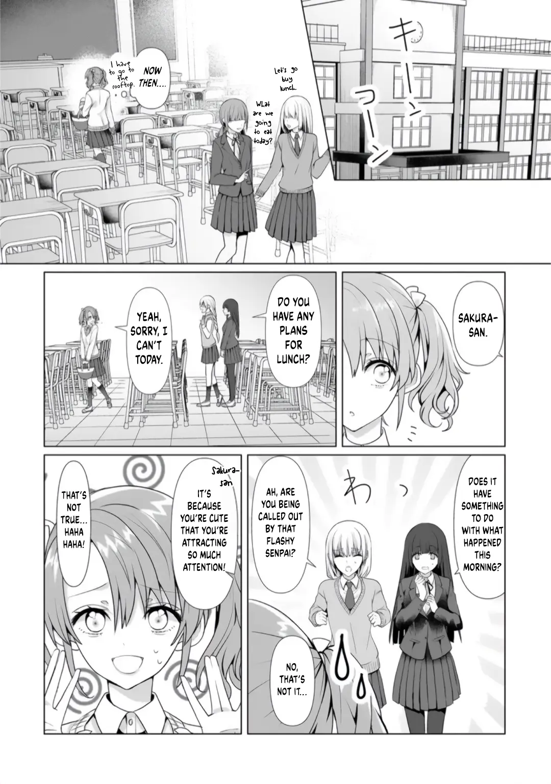 Yuri No Hajimari Wa Dorei Kara - Chapter 2.1: Chiyoko Hanamura's Melancholy (Part 1)