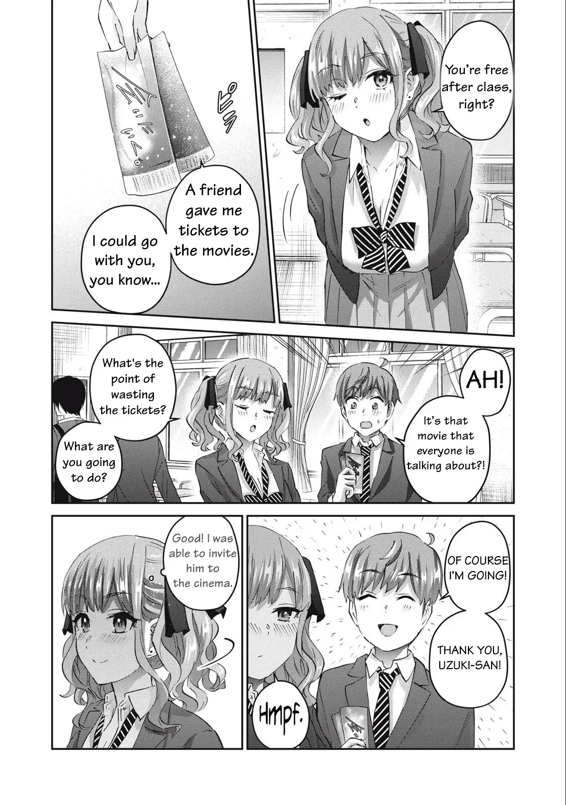 Gyaru Sensei - Vol.8 Chapter 71: Watching A Movie With The Gal Classmate