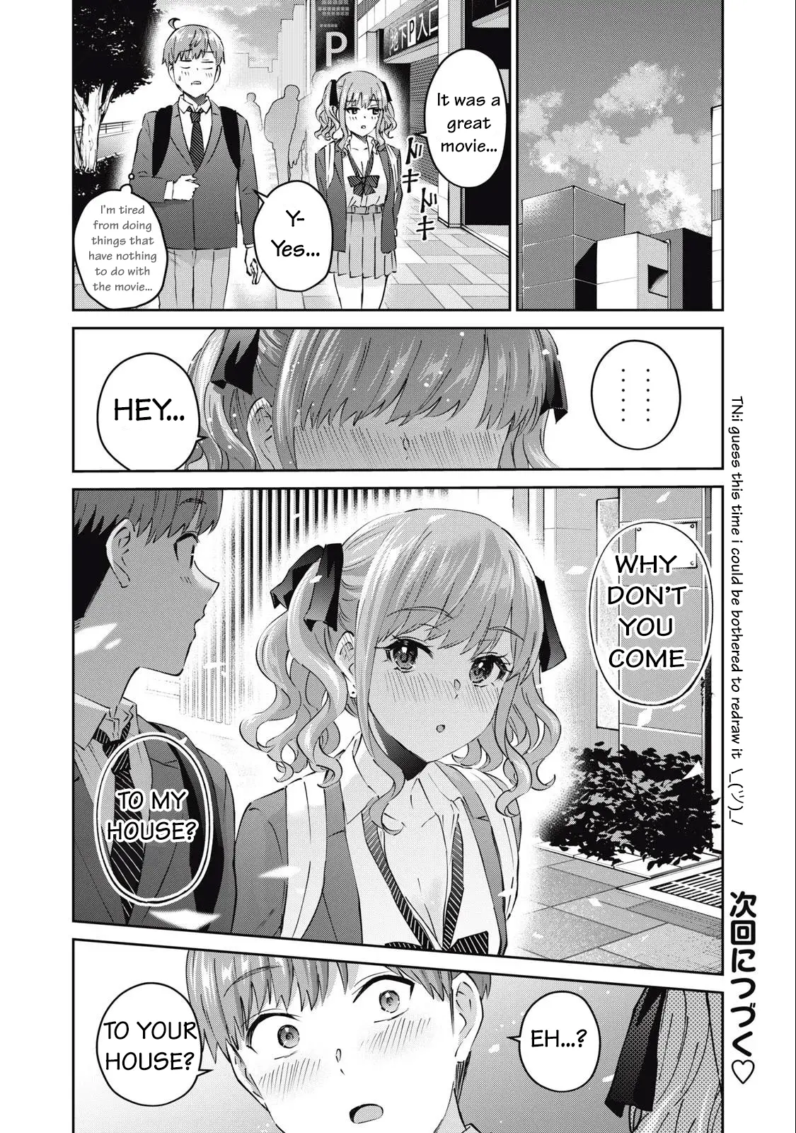 Gyaru Sensei - Vol.8 Chapter 71: Watching A Movie With The Gal Classmate