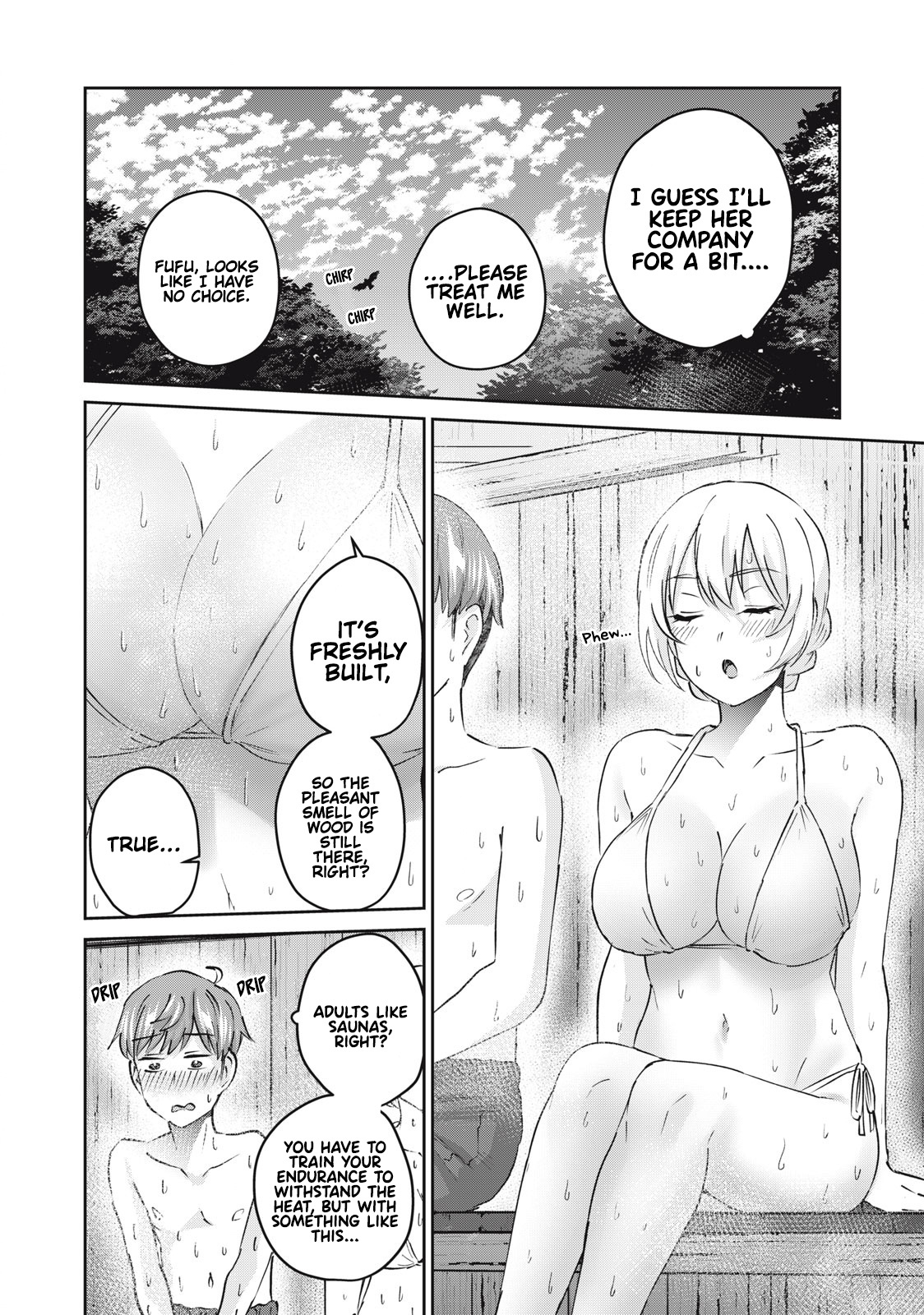 Gyaru Sensei - Vol.6 Chapter 50: Blond Sensei And The Sauna