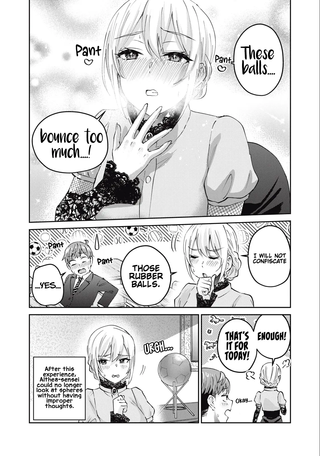 Gyaru Sensei - Vol.7 Chapter 61: Blond-Sensei And Playing With Balls