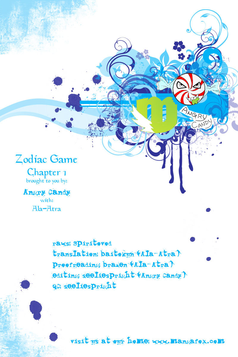 Zodiac Game - Vol.1 Chapter 1 : Stage 01 - Curtain Raiser