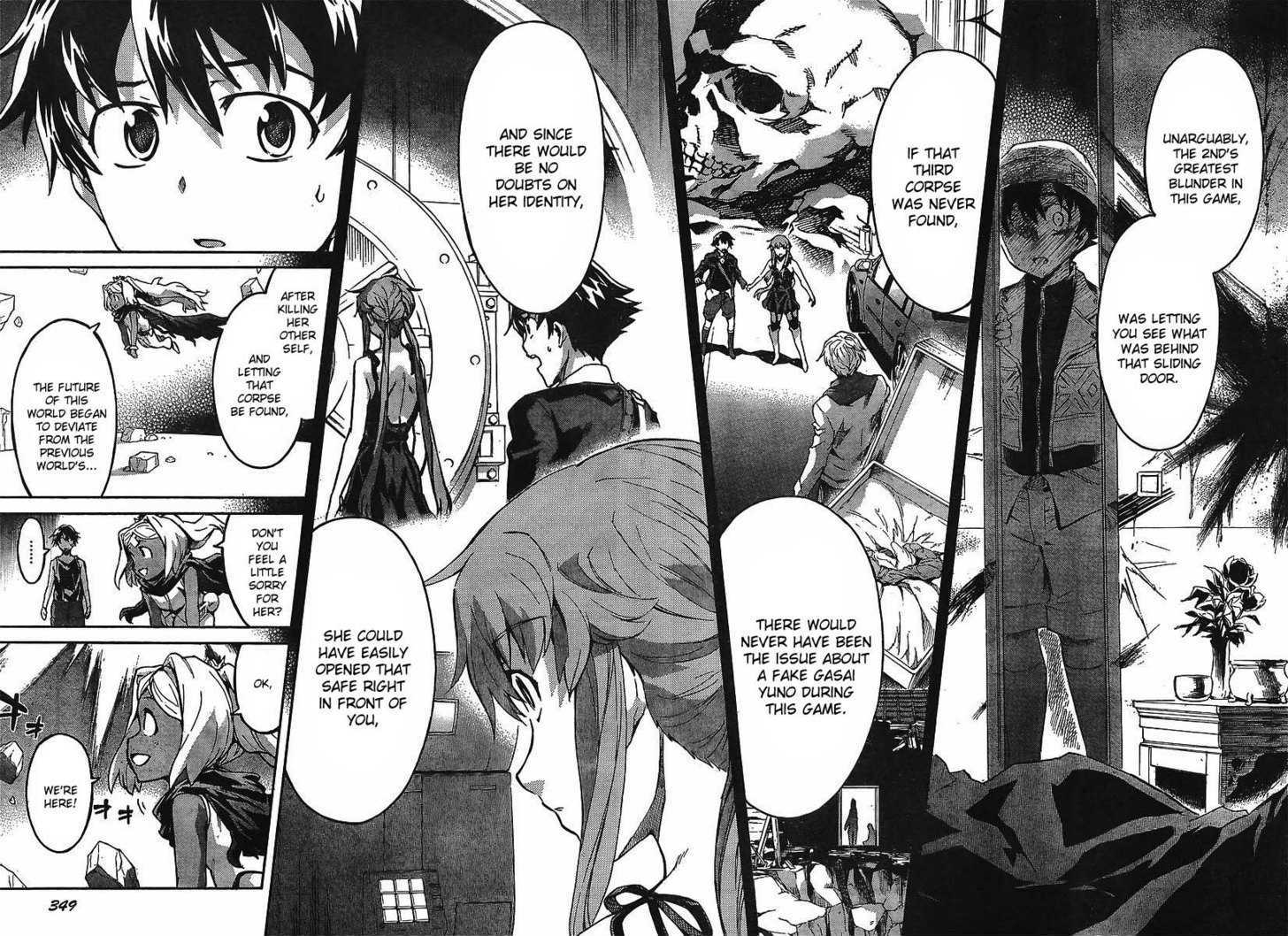 Mirai Nikki - Vol.11 Chapter 54 : Simply Because I Love It, I Love It