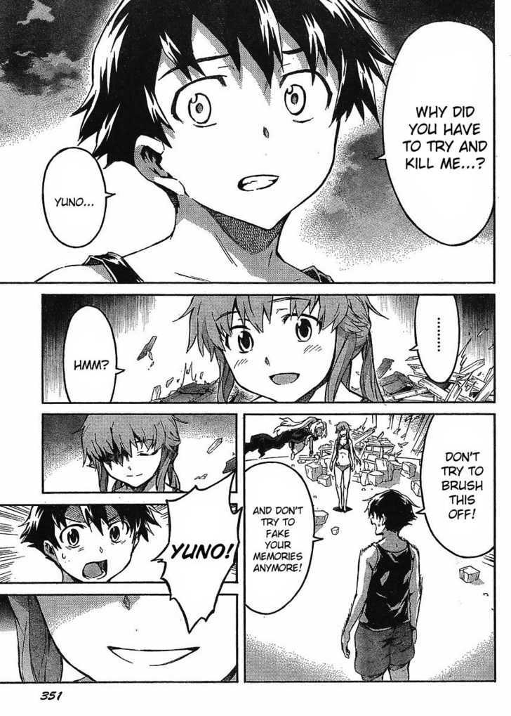 Mirai Nikki - Vol.11 Chapter 54 : Simply Because I Love It, I Love It