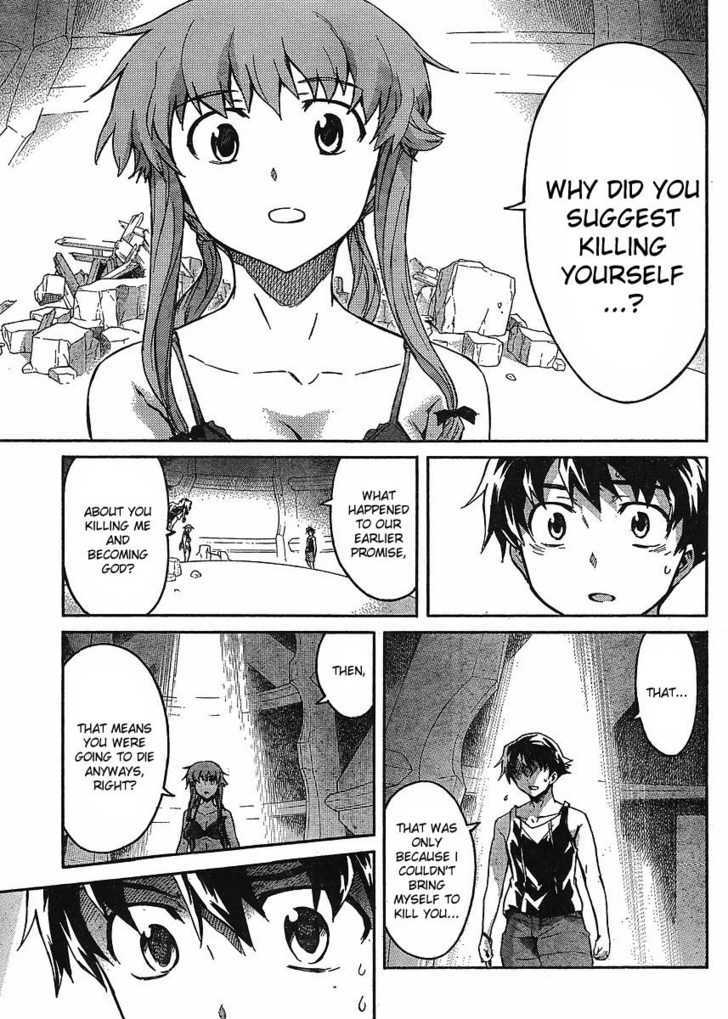 Mirai Nikki - Vol.11 Chapter 54 : Simply Because I Love It, I Love It