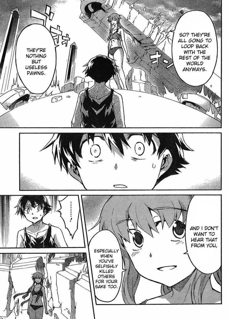 Mirai Nikki - Vol.11 Chapter 54 : Simply Because I Love It, I Love It