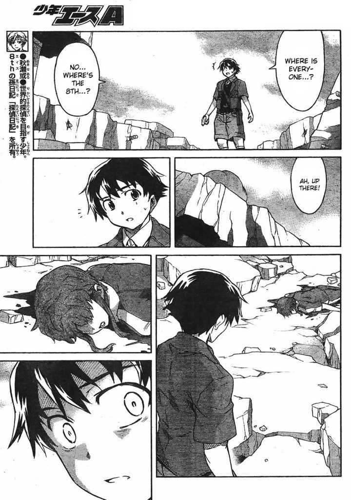 Mirai Nikki - Vol.10 Chapter 50 : Elucidation 2