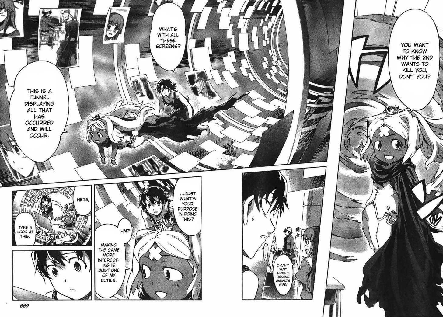 Mirai Nikki - Vol.11 Chapter 53 : Spiral/Spiral Game