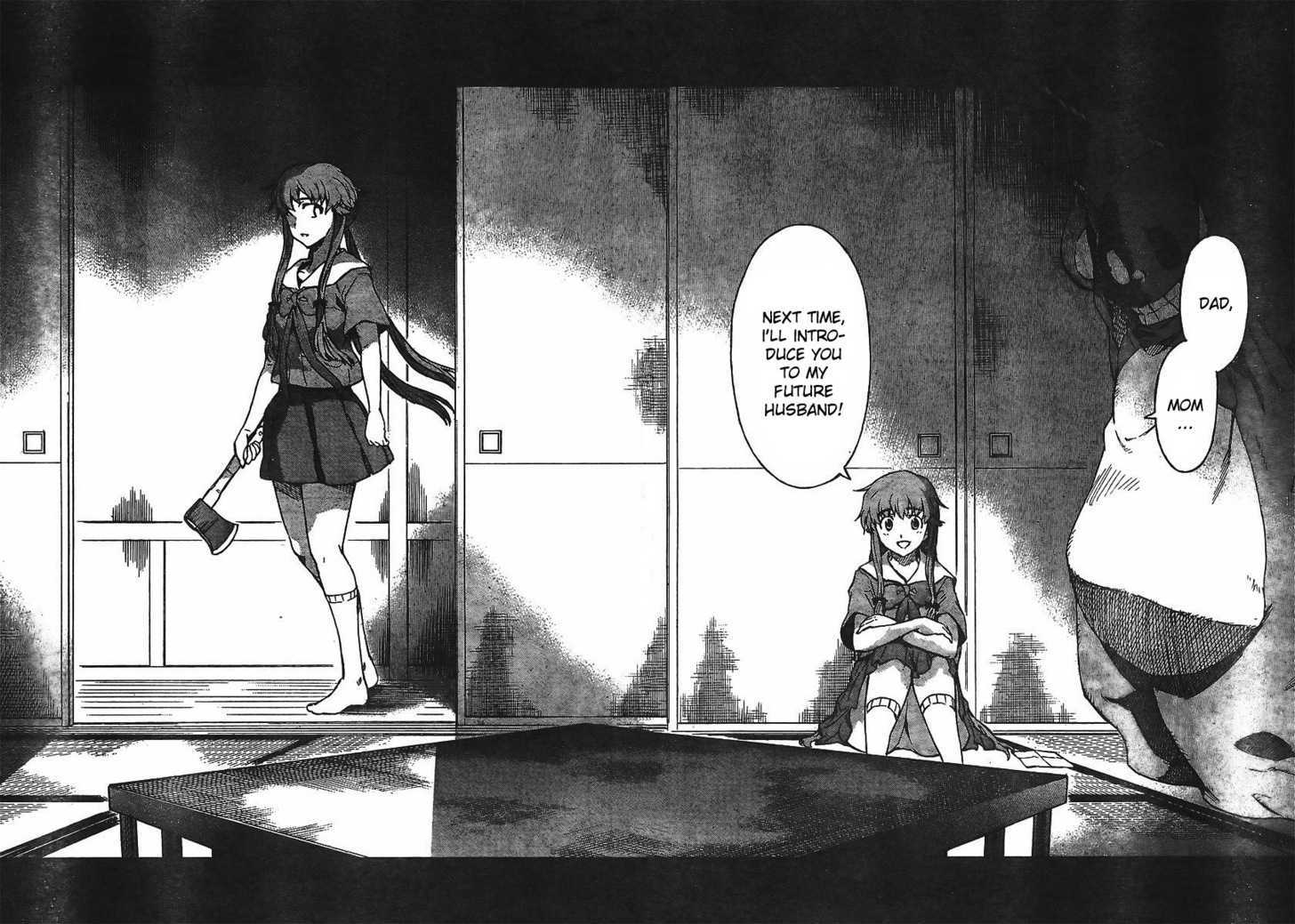 Mirai Nikki - Vol.11 Chapter 53 : Spiral/Spiral Game