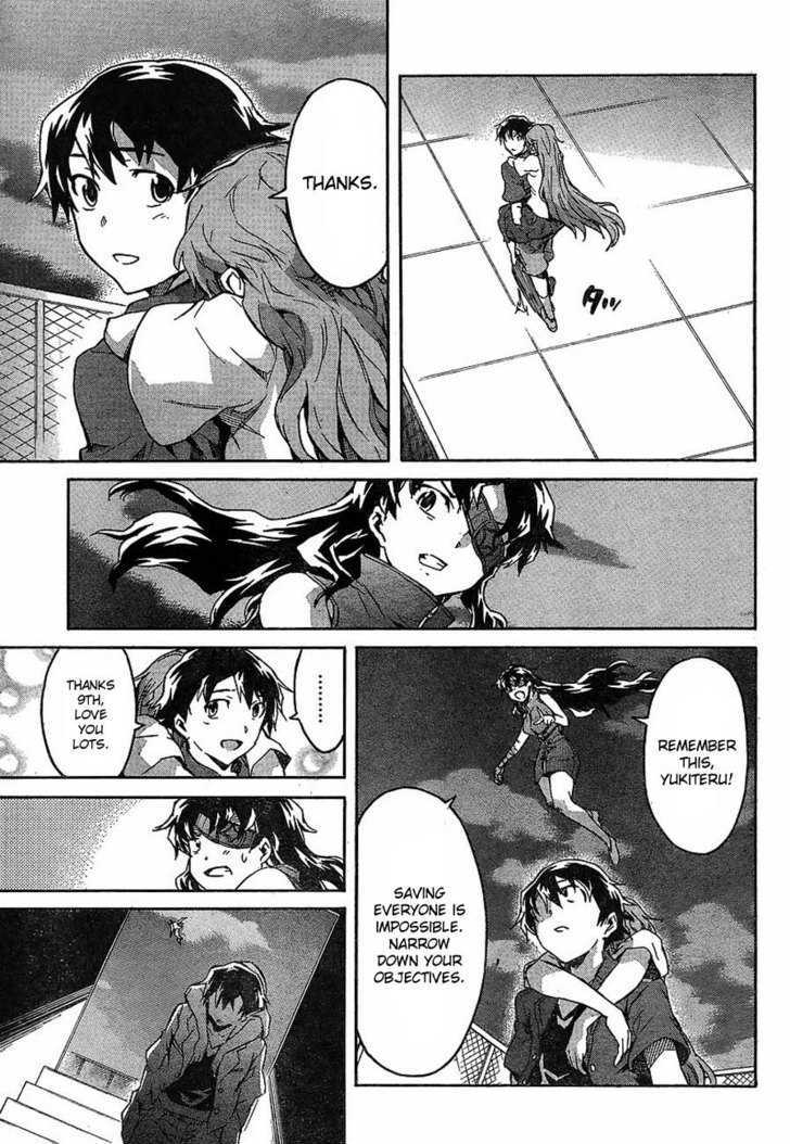 Mirai Nikki - Vol.12 Chapter 56 : Defeated Dream