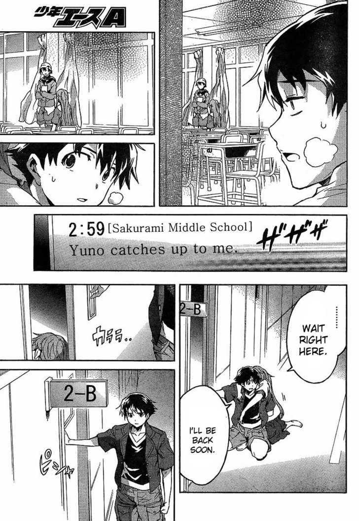 Mirai Nikki - Vol.12 Chapter 56 : Defeated Dream