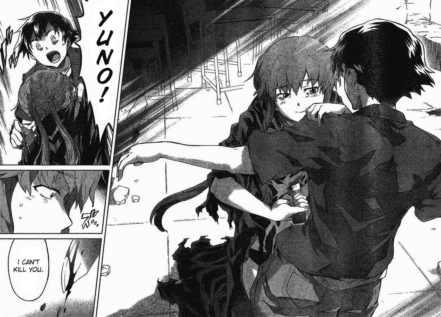 Mirai Nikki - Vol.12 Chapter 59 : Last Diary