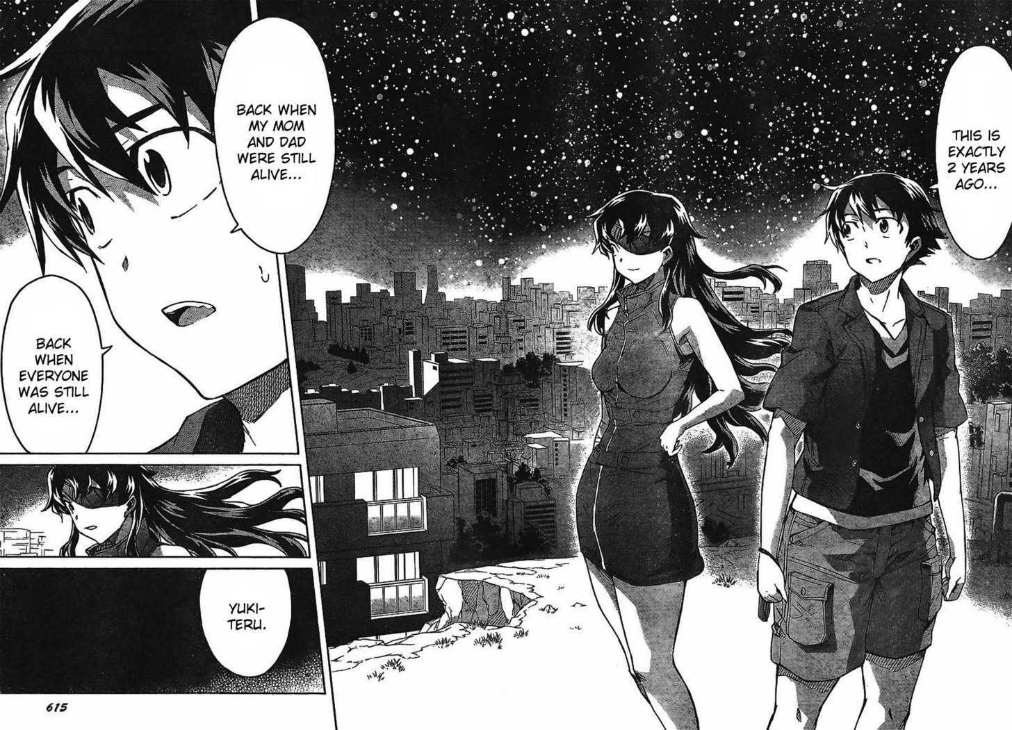 Mirai Nikki - Vol.12 Chapter 55 : Obstruction May Be Open To All