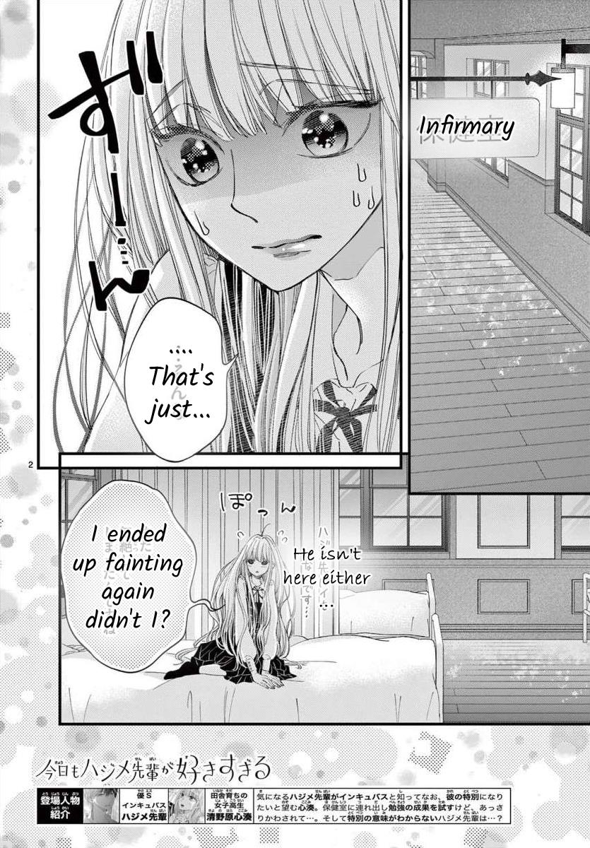 Kyo Mo Hajime-Senpai Ga Sukisugiru - Chapter 4