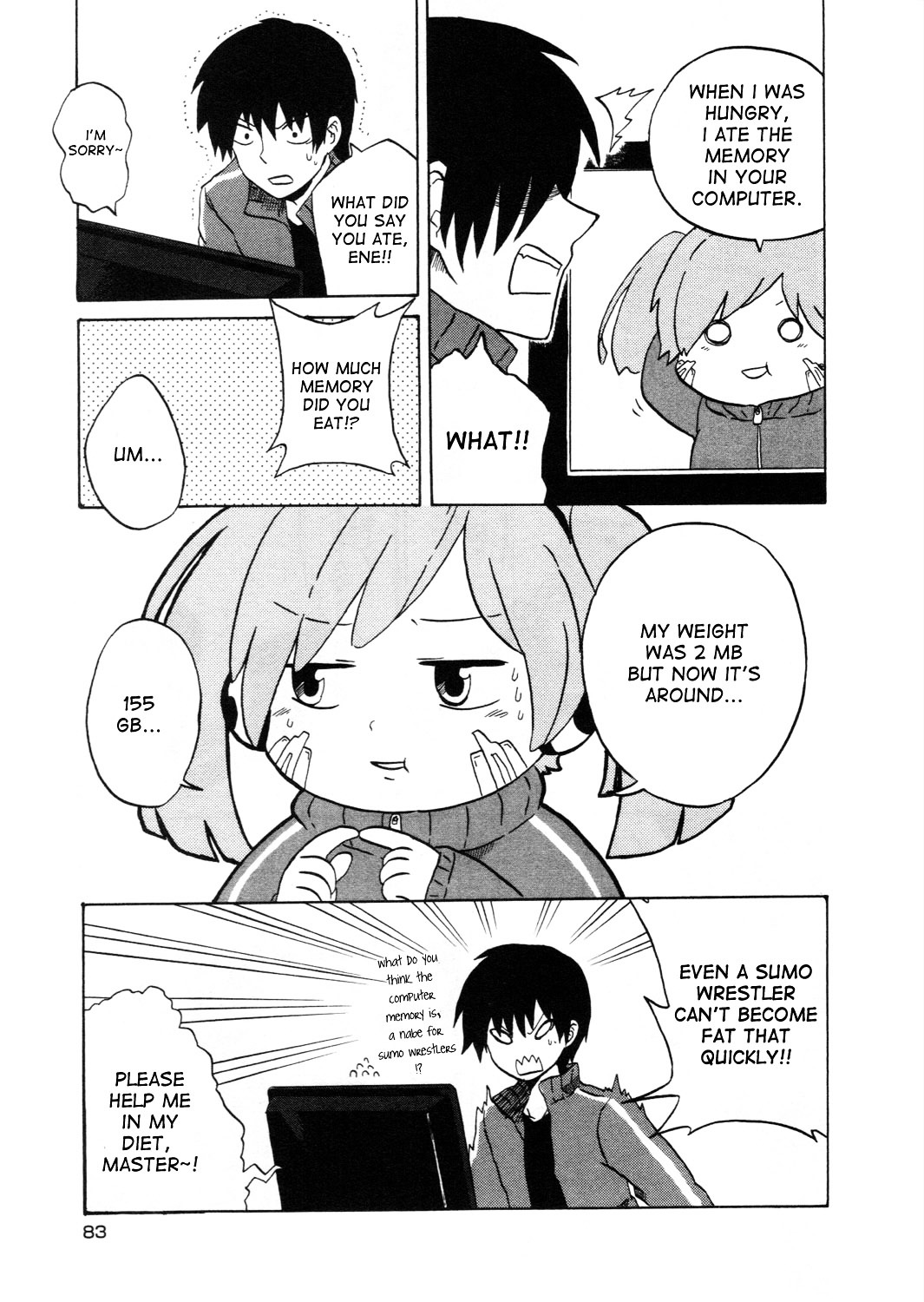 Kagerou Daze Official Anthology Comic -Upper- - Vol.1 Chapter 8 : Digital☆Diet By Komesuke