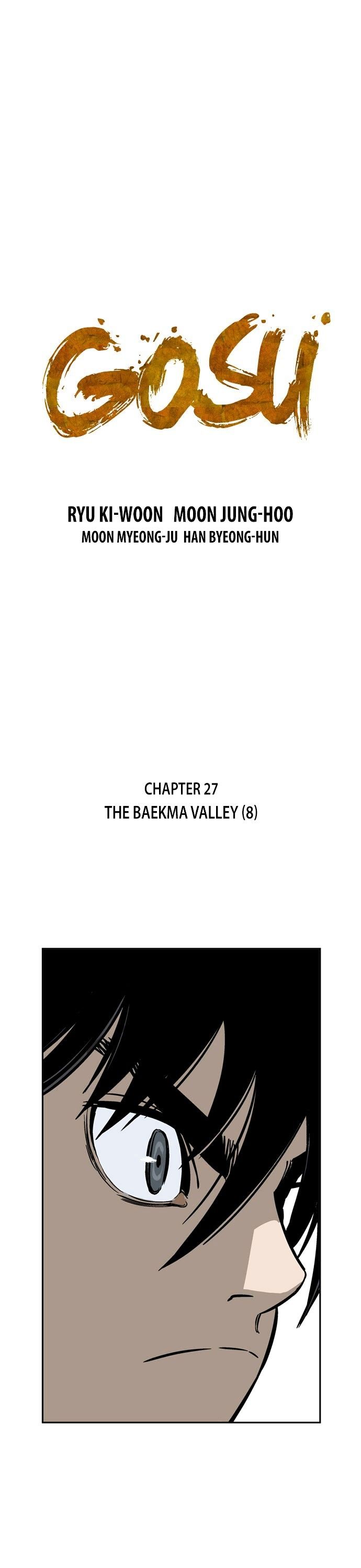 Gosu - Chapter 27 : The Baekma Valley (8)