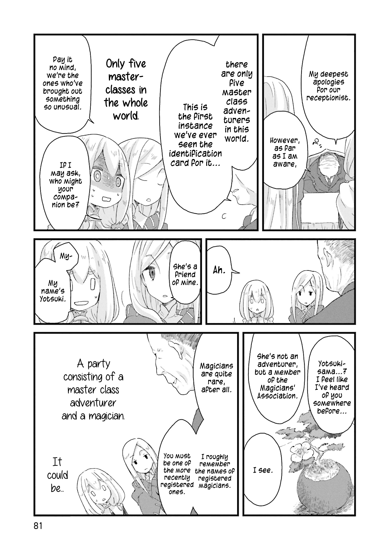 Yotsukoto - Chapter 6