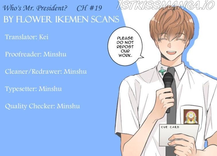 Who’s Mr. President? - Chapter 19