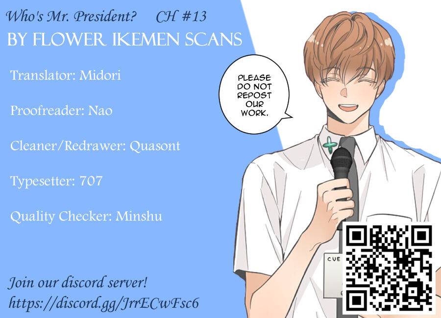 Who’s Mr. President? - Chapter 13