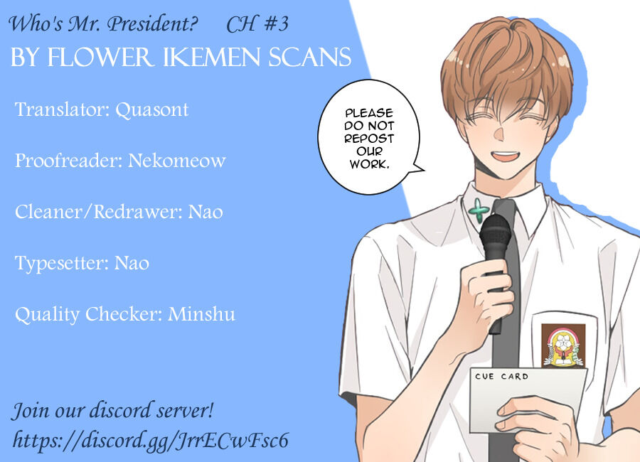 Who’s Mr. President? - Chapter 3