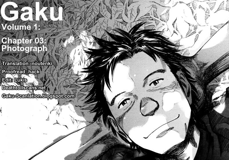 Gaku - Vol.1 Chapter 3 : Photograph