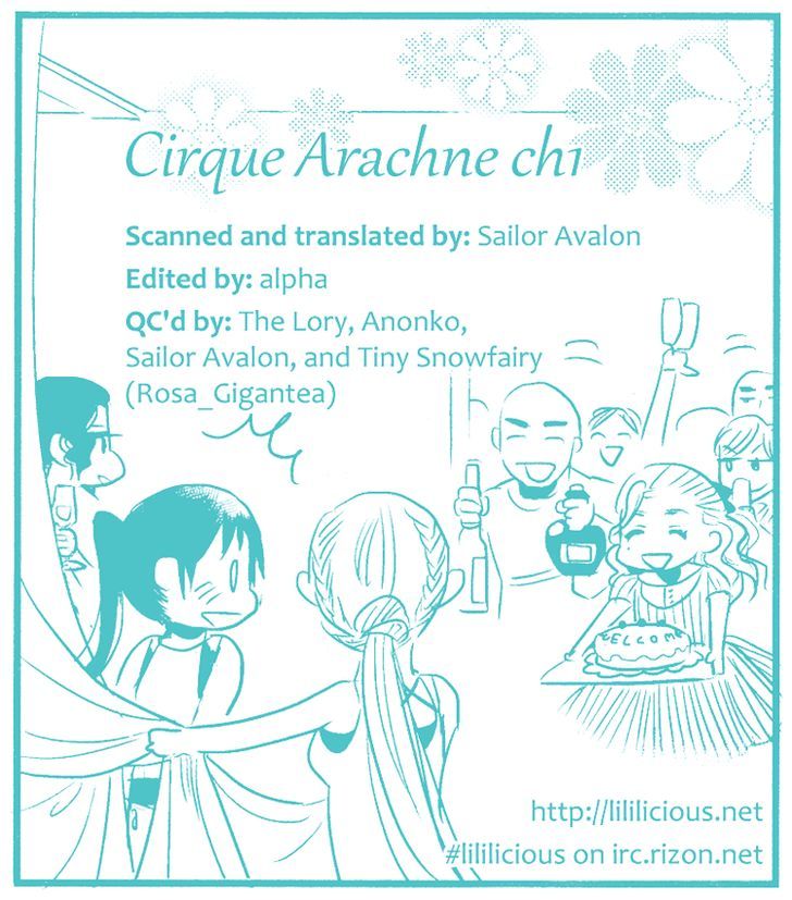 Cirque Arachne - Chapter 1