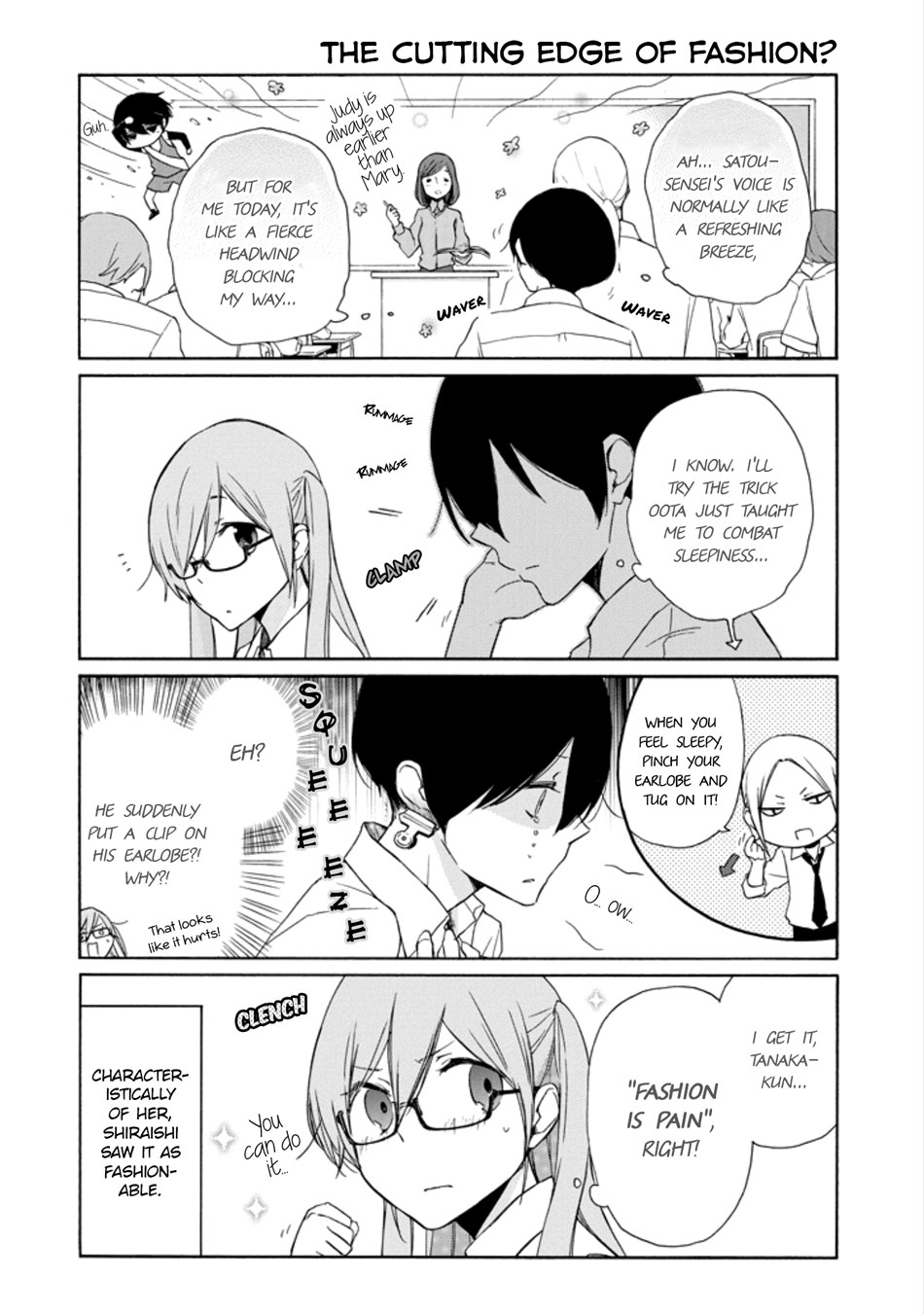 Tanaka-Kun Wa Itsumo Kedaruge - Vol.13 Chapter 132