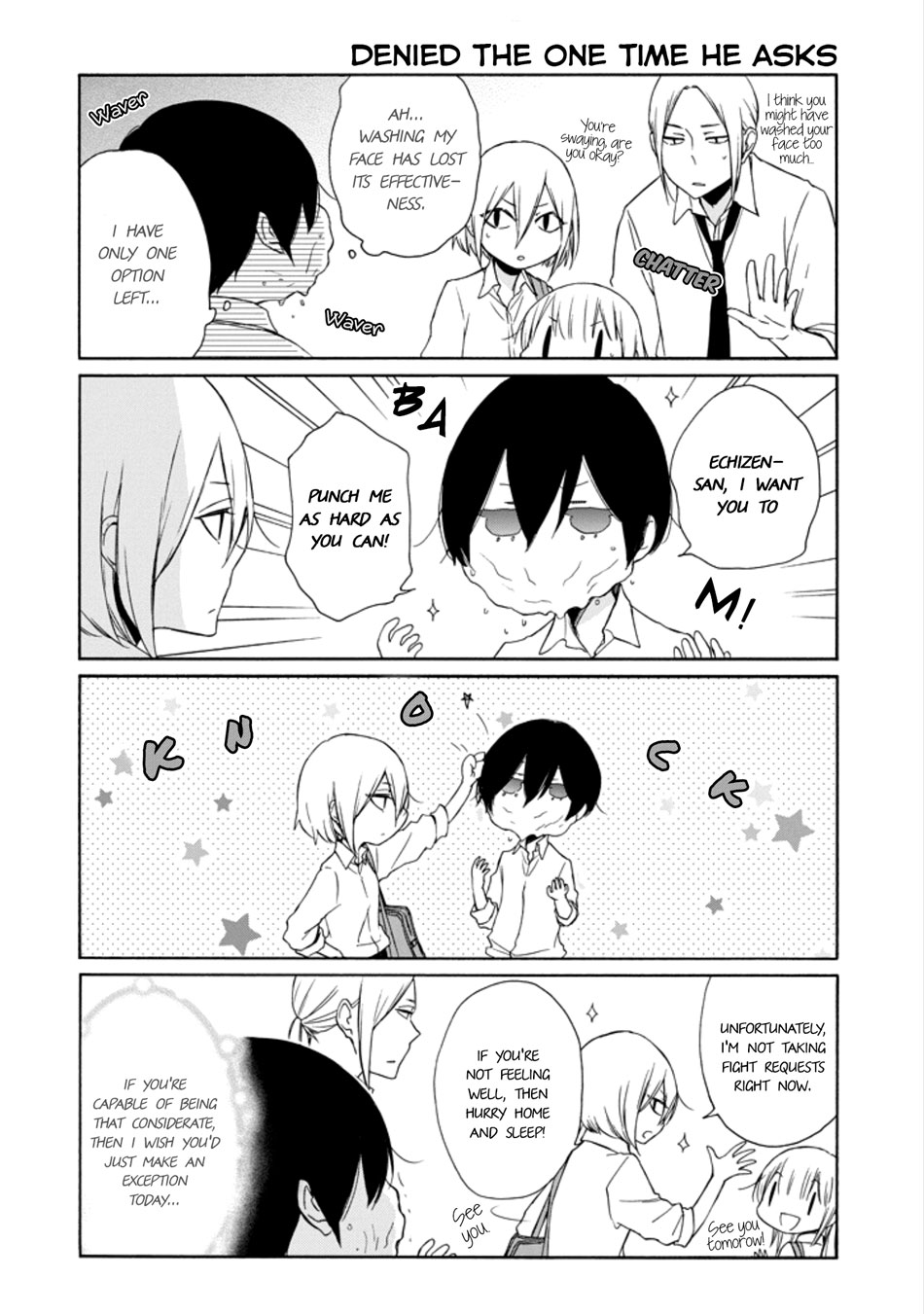 Tanaka-Kun Wa Itsumo Kedaruge - Vol.13 Chapter 132