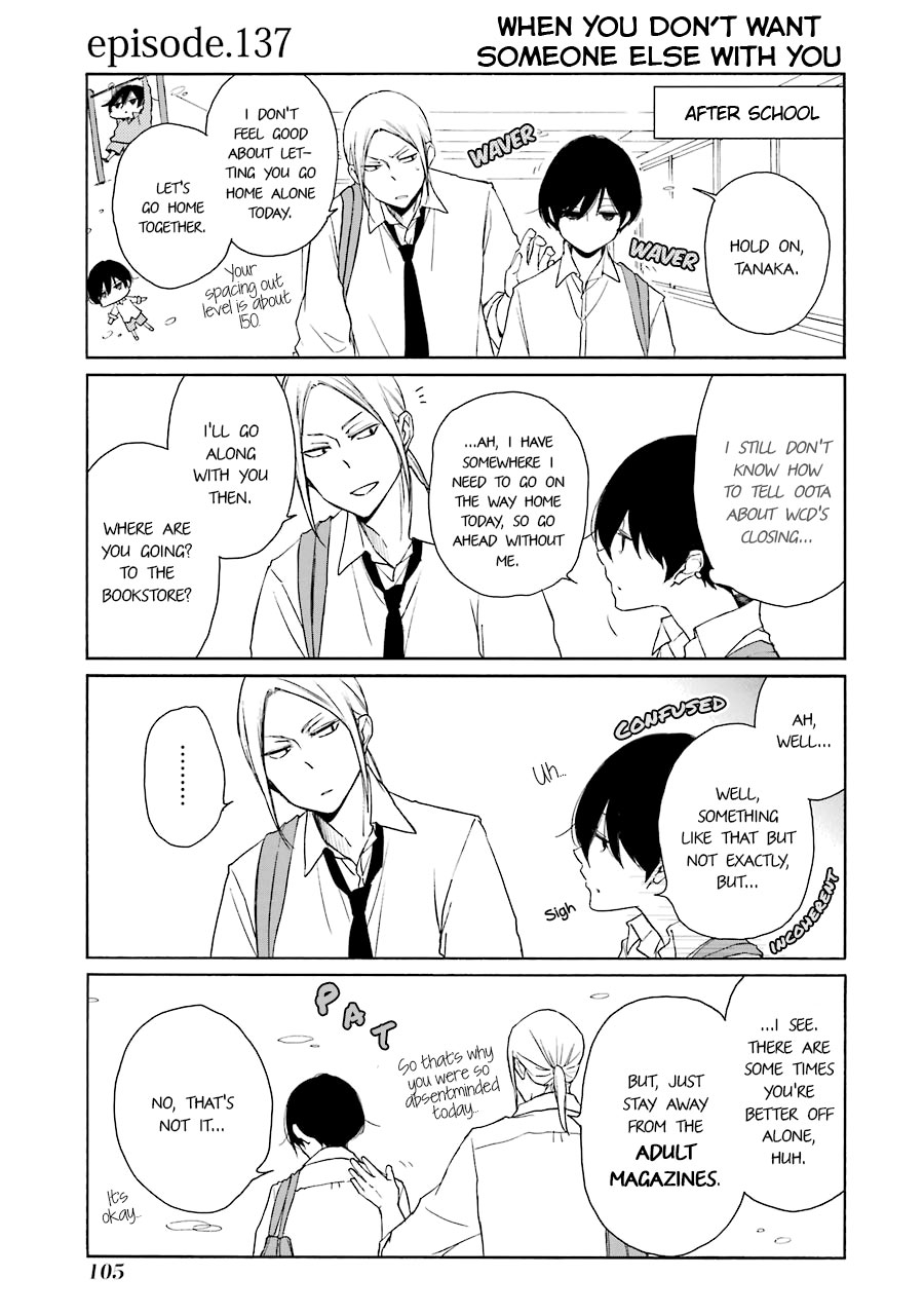 Tanaka-Kun Wa Itsumo Kedaruge - Chapter 137