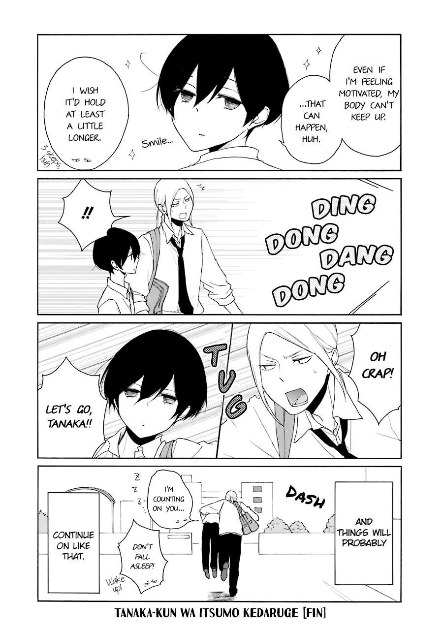 Tanaka-Kun Wa Itsumo Kedaruge - Chapter 140 [End]