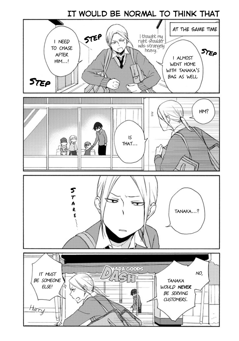 Tanaka-Kun Wa Itsumo Kedaruge - Vol.13 Chapter 130