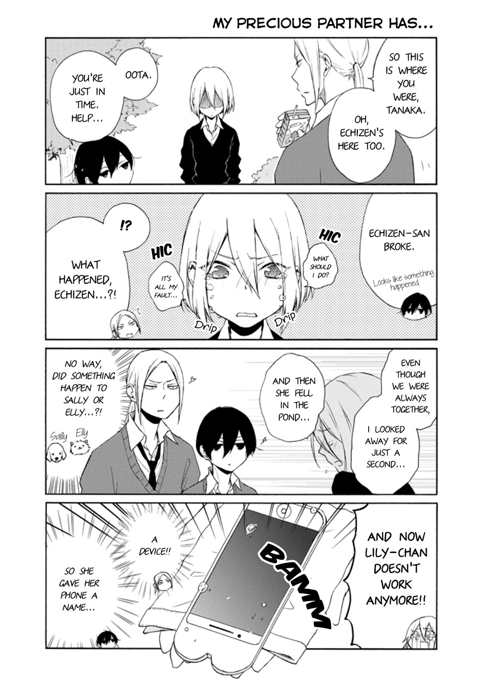 Tanaka-Kun Wa Itsumo Kedaruge - Vol.13 Chapter 128