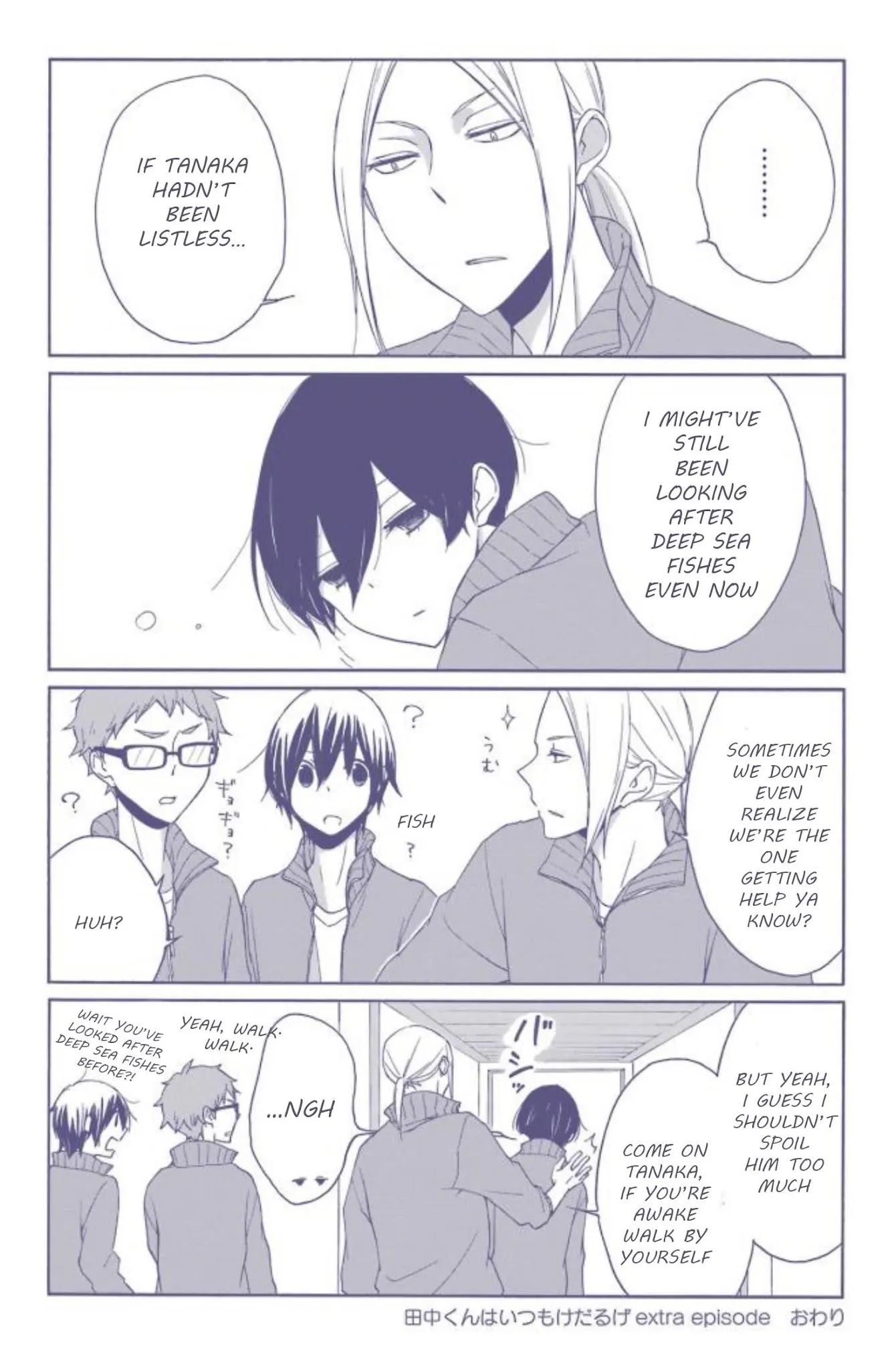 Tanaka-Kun Wa Itsumo Kedaruge - Chapter 141: Extra Episode 1