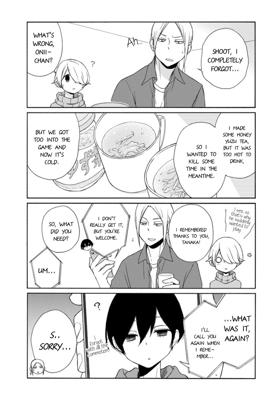 Tanaka-Kun Wa Itsumo Kedaruge - Vol.13 Chapter 129