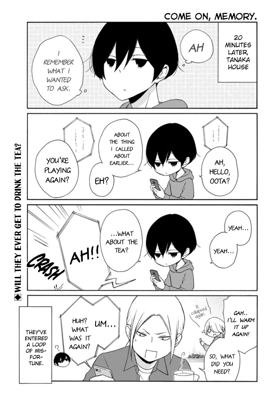 Tanaka-Kun Wa Itsumo Kedaruge - Vol.13 Chapter 129