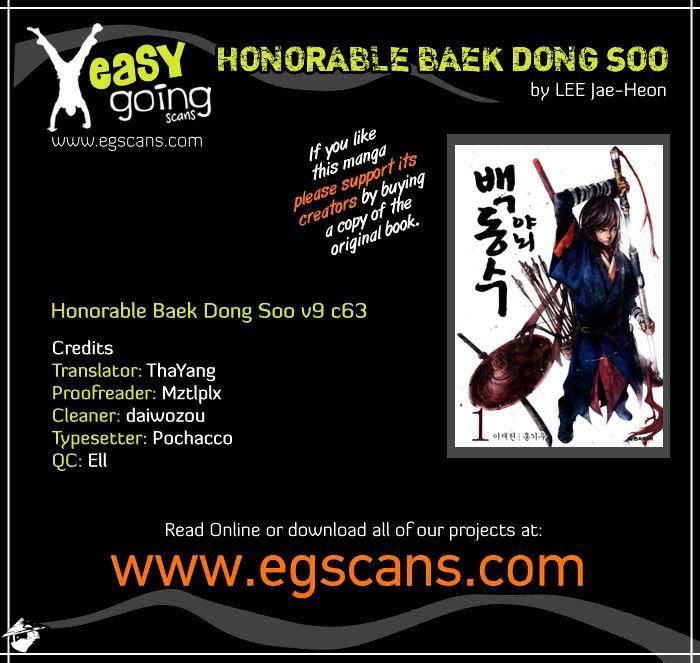 Honorable Baek Dong Soo - Chapter 63