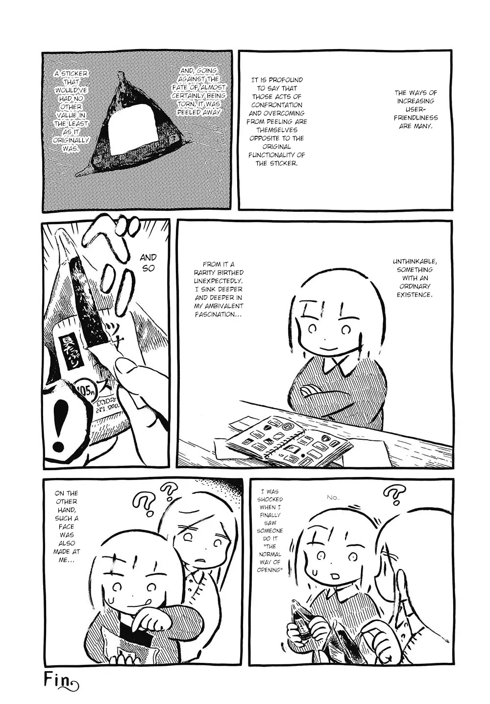 Shoutengai No Ayumi - Vol.1 Chapter 8: The Right Way To Open An Onigiri