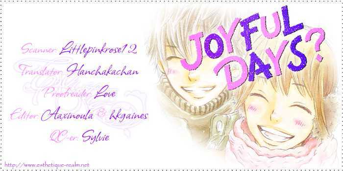 Joyful Days? - Chapter 0