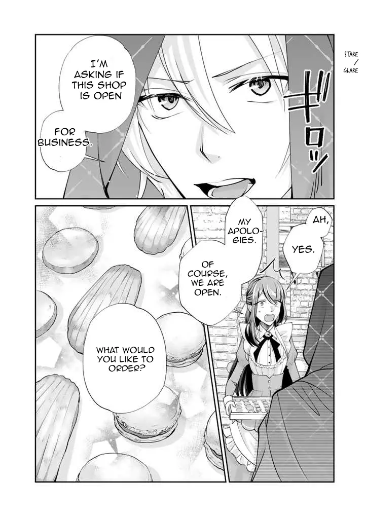 Okashi Na Akuyaku Reijou Wa Botsurakugo Ni Amatou No Ouji Ni Karamareru You Ni Narimashita - Chapter 2.1: First Time Customer