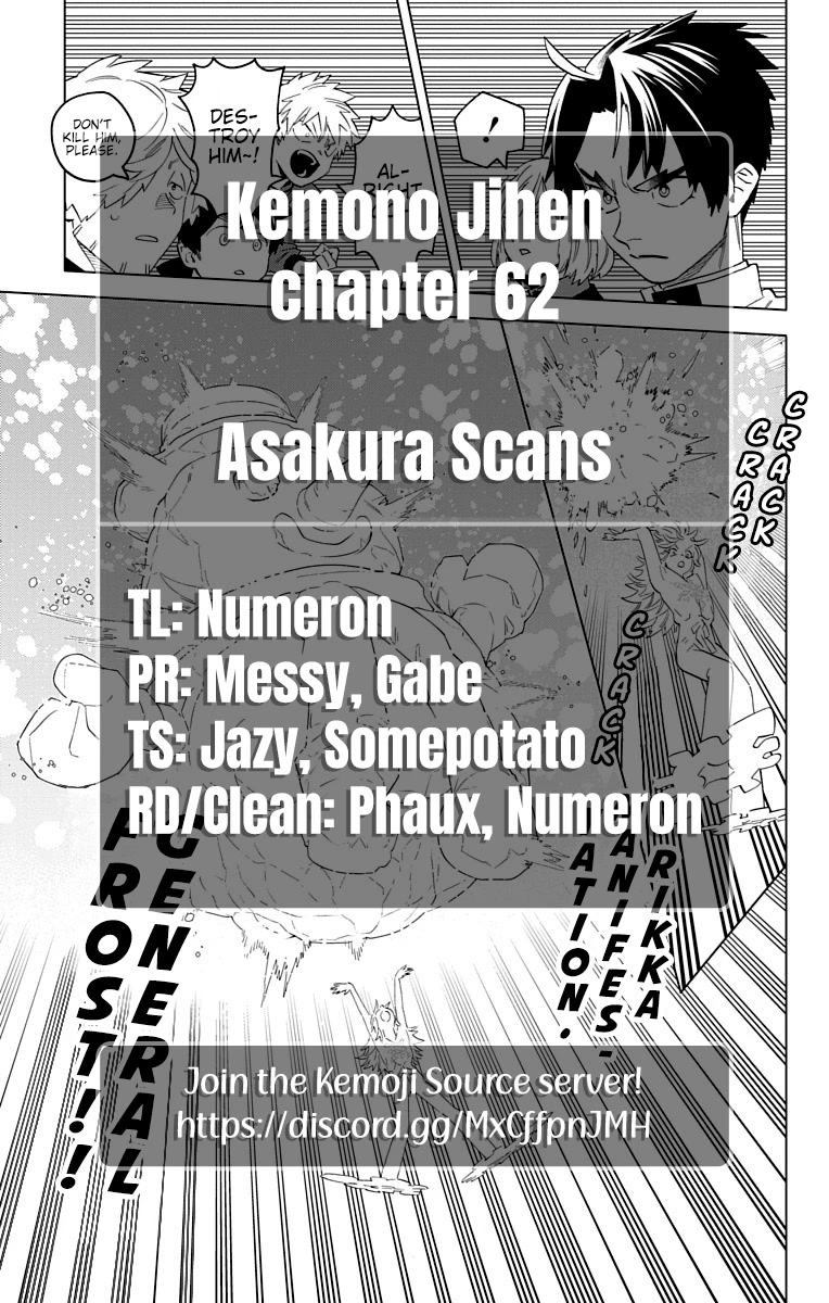 Kemono Jihen - Chapter 62: Crazy For You