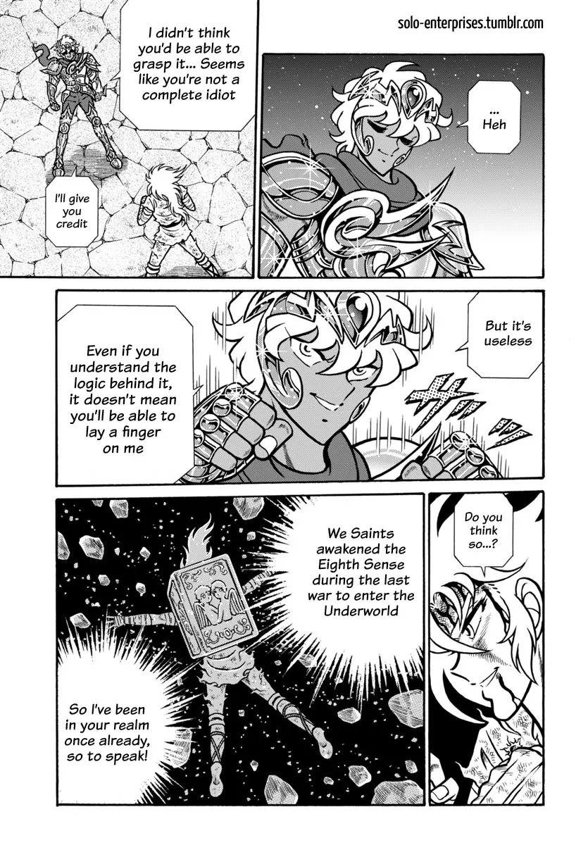 Saint Seiya - Rerise Of Poseidon - Chapter 12: The Galaxy Wails! The Last Punch