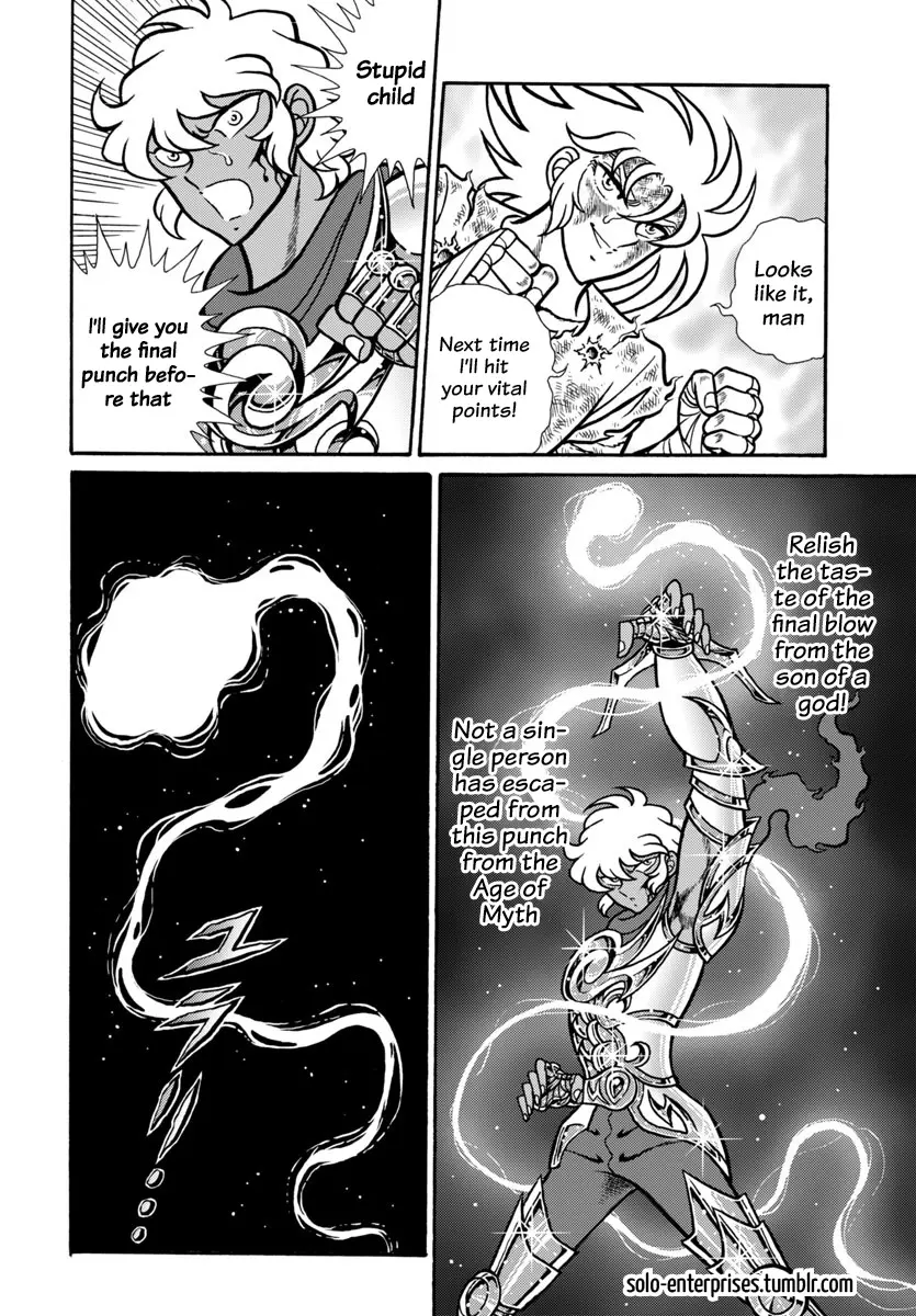 Saint Seiya - Rerise Of Poseidon - Chapter 12: The Galaxy Wails! The Last Punch