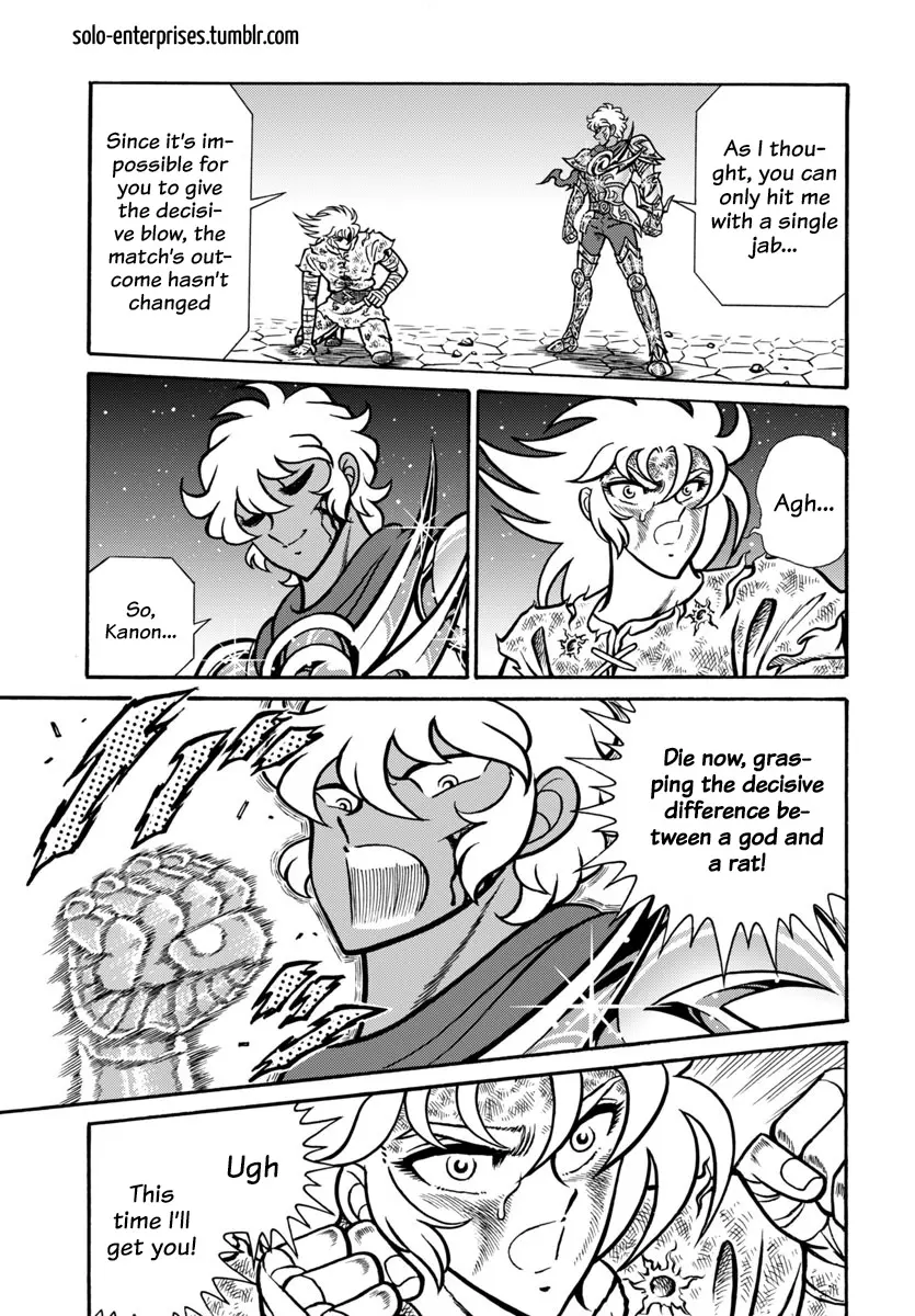 Saint Seiya - Rerise Of Poseidon - Chapter 12: The Galaxy Wails! The Last Punch