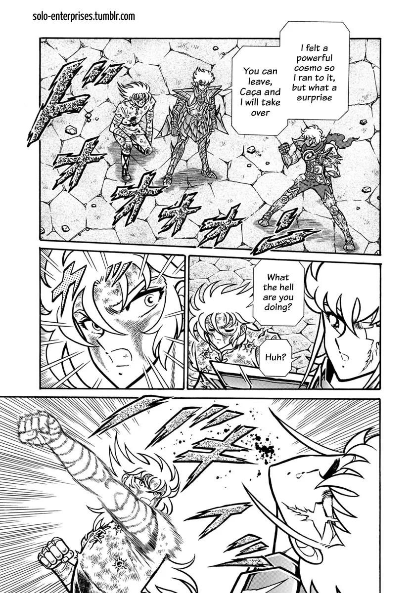 Saint Seiya - Rerise Of Poseidon - Chapter 12: The Galaxy Wails! The Last Punch