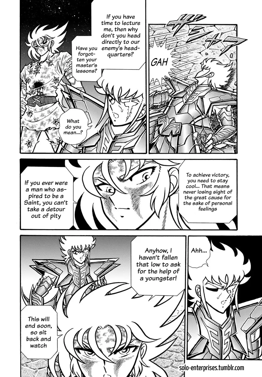 Saint Seiya - Rerise Of Poseidon - Chapter 12: The Galaxy Wails! The Last Punch