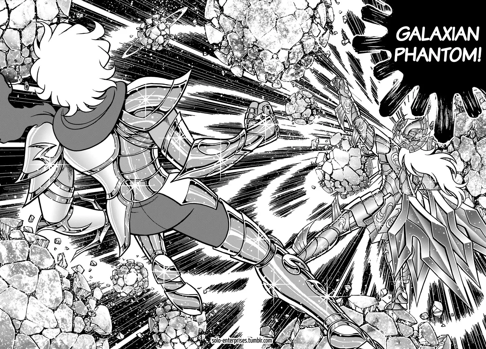 Saint Seiya - Rerise Of Poseidon - Chapter 12: The Galaxy Wails! The Last Punch